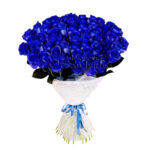 Ramo de 100 Rosas Azules