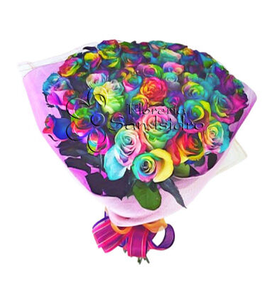 ramo-50-rosas-arcoiris-floreria-san-isidro