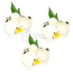 Corsage Promo 3 Orquideas Blancas